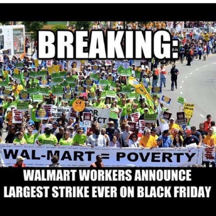 Anchorage Midtown Walmart Black Friday Protest Action Network