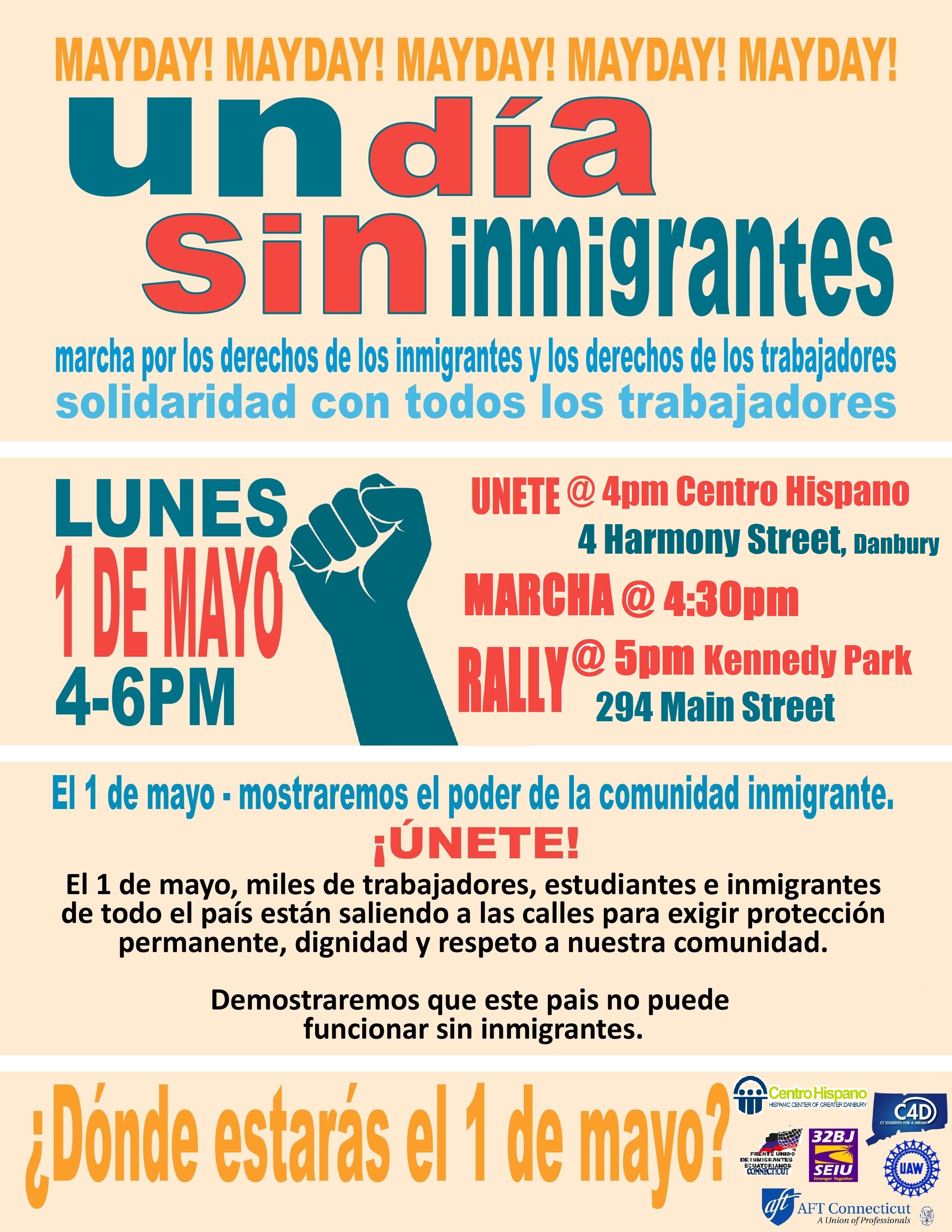 Danbury May Day Rally Action Network