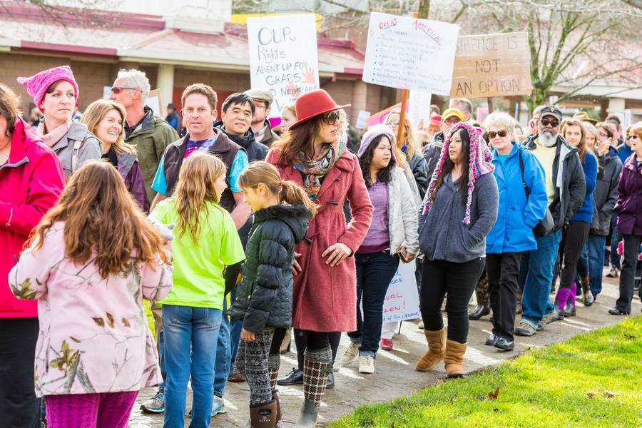 Ukiah, CA. Women's March Action Network