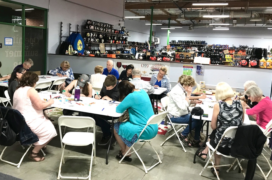 January Postcarding at The Sports Basement in Novato Action Network