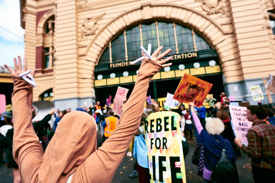 Community Civil Disobedience Training Coburg Action Network