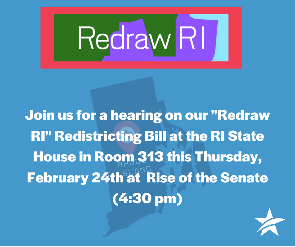 Senate Committee on Judiciary Hearing on Redraw RI Bill (S 2077