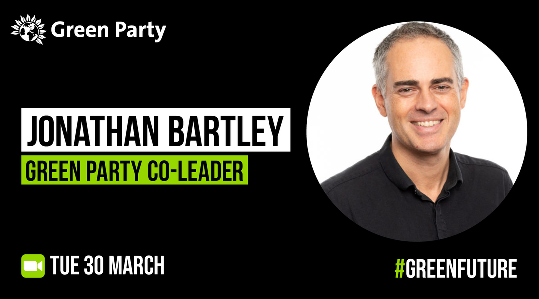Jonathan Bartley Election Campaign Launch