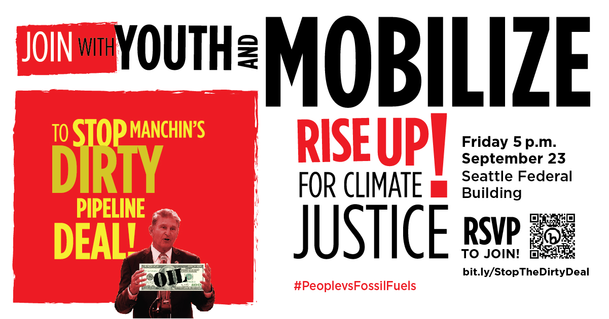 Join us Sept 23rd to Demand No New Fossil Fuels