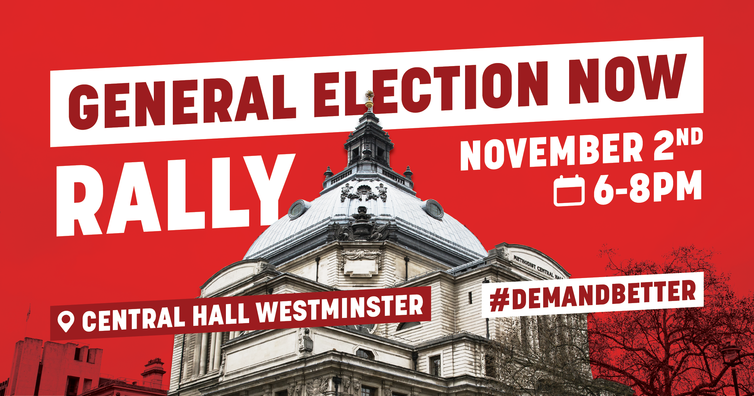 General Election Now: Rally in London