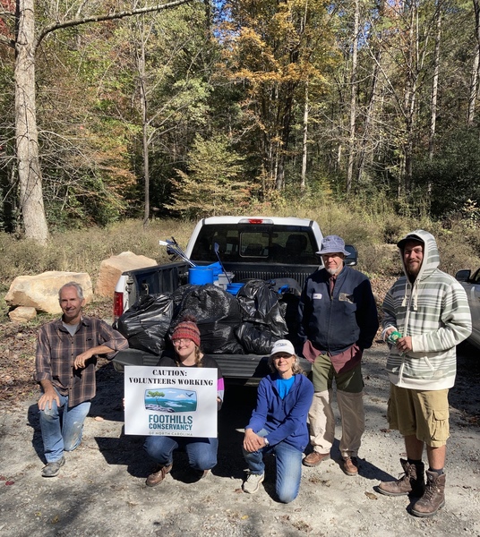 Conservation Crew Workday with Lake James Environmental Association