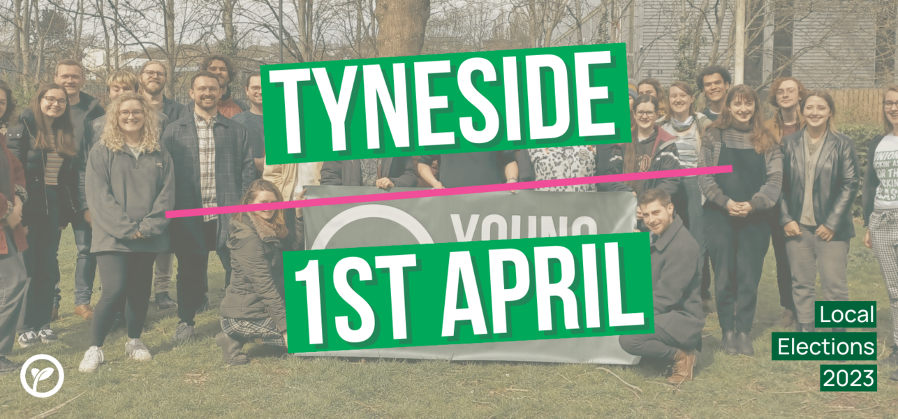 Young Greens Action Day in South Tyneside!