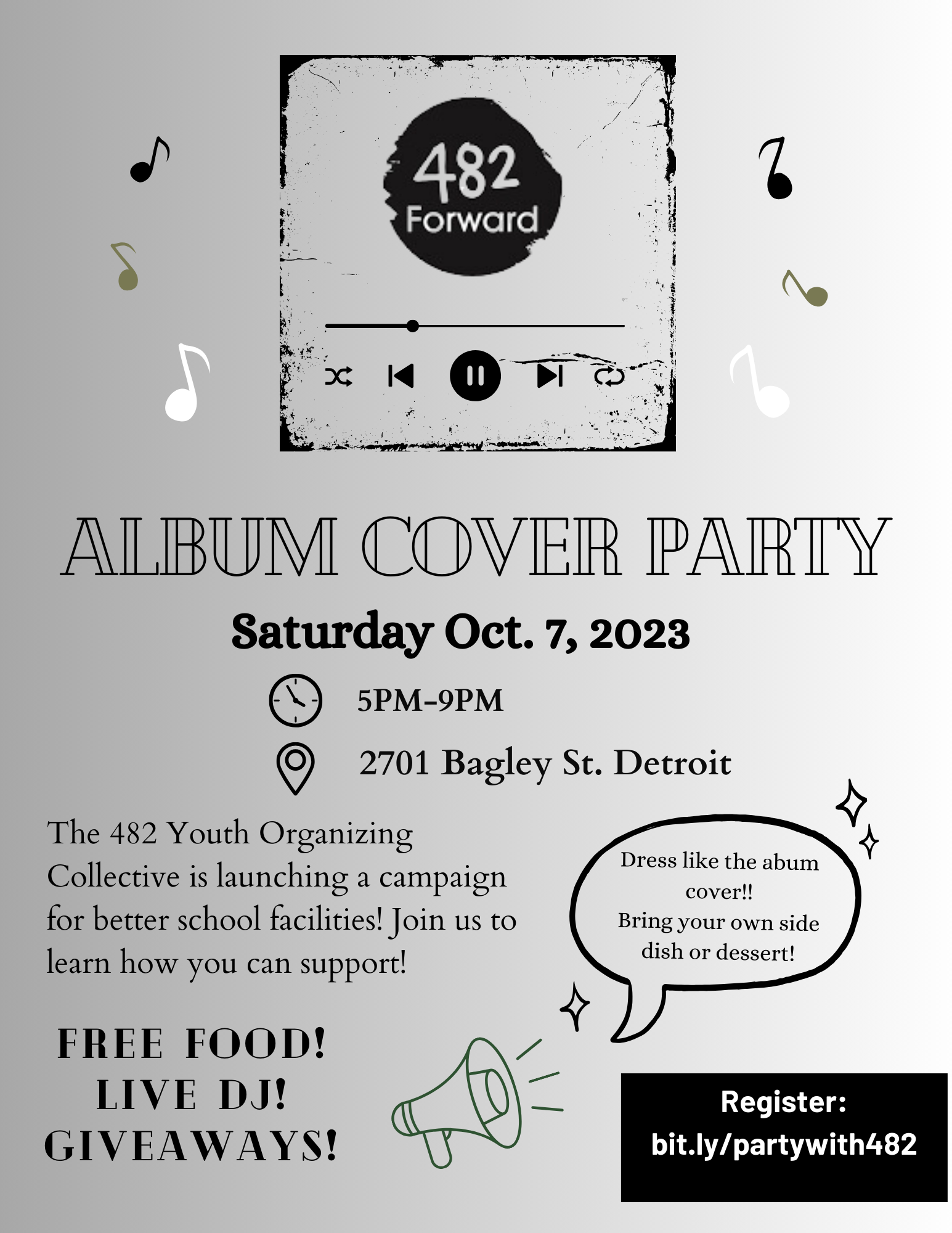 482Youth Campaign Launch Party Dress like an album cover! Action Network