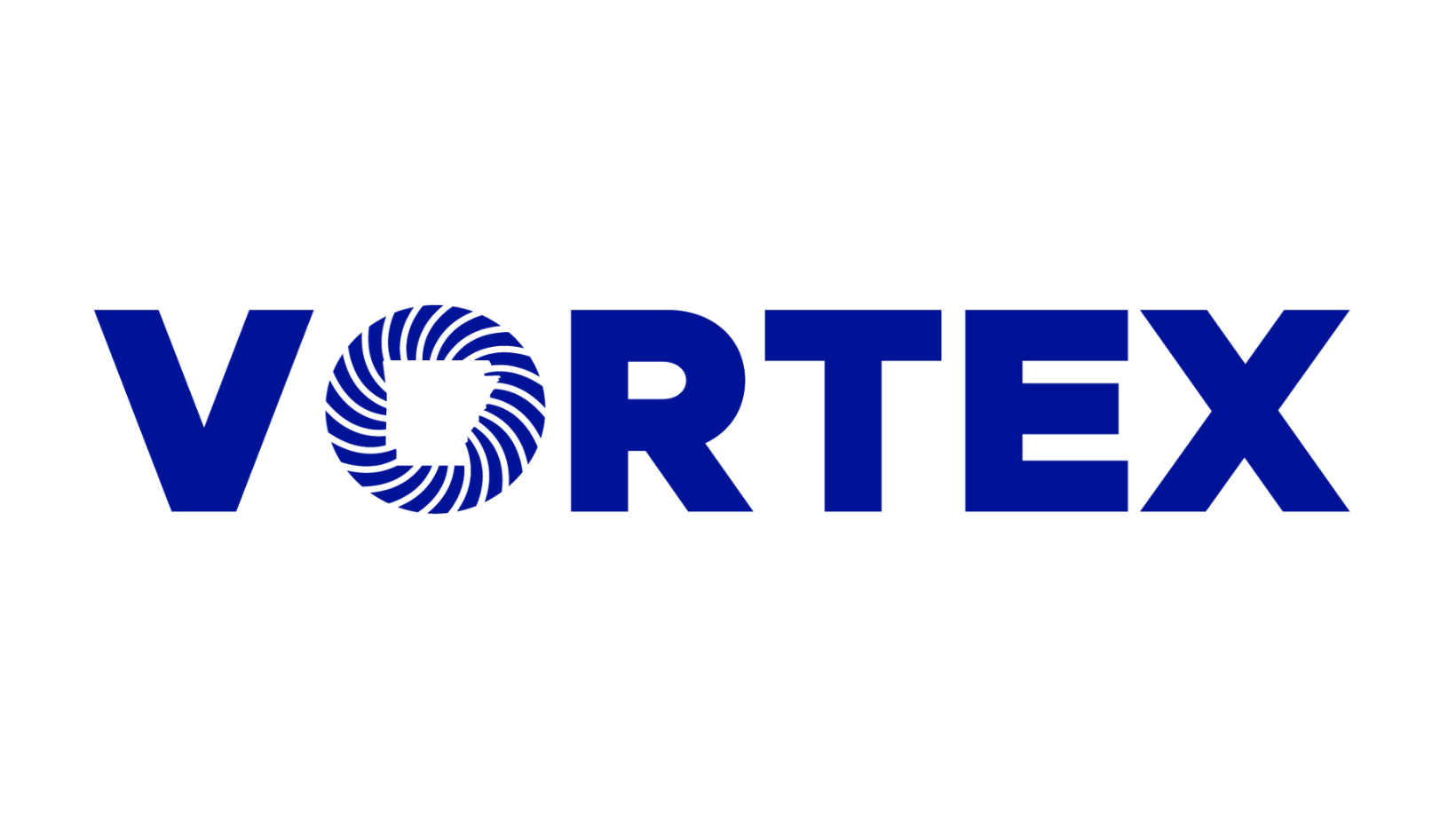 The PAC name "VORTEX" written in blue on a white background.