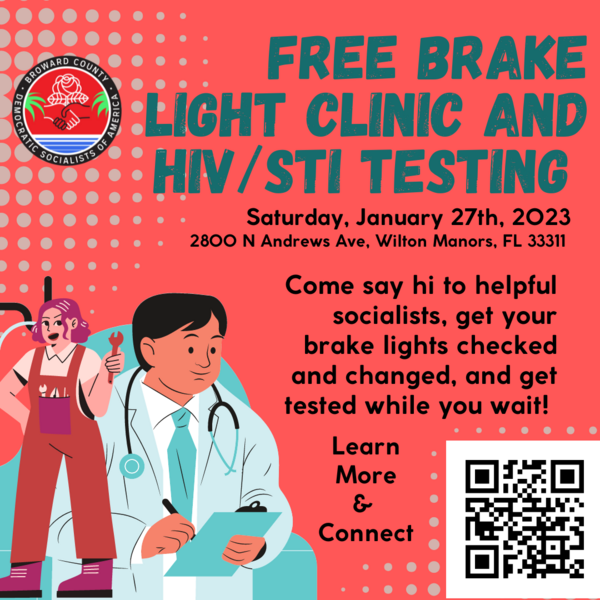 BDSA Brake Light Clinic / HIV & STI Testing Action Network
