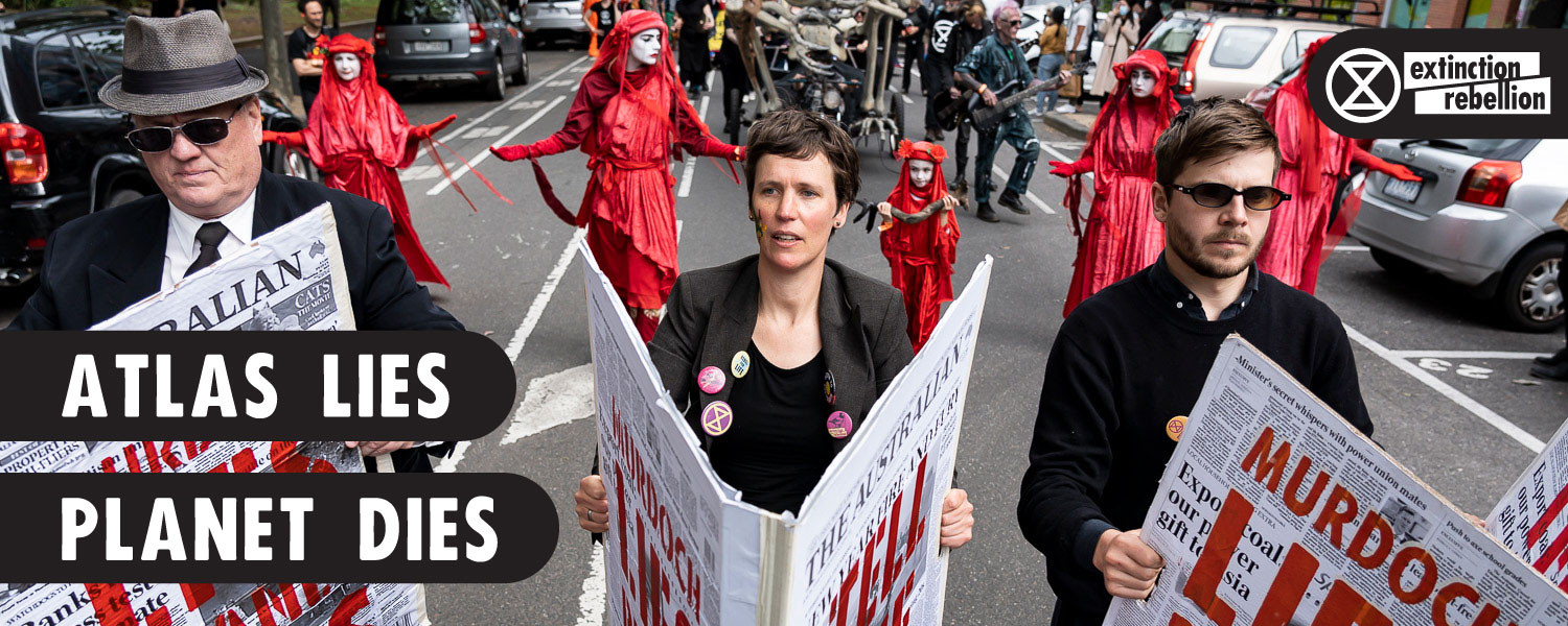 Atlas Lies, Planet Dies. Tell the truth.