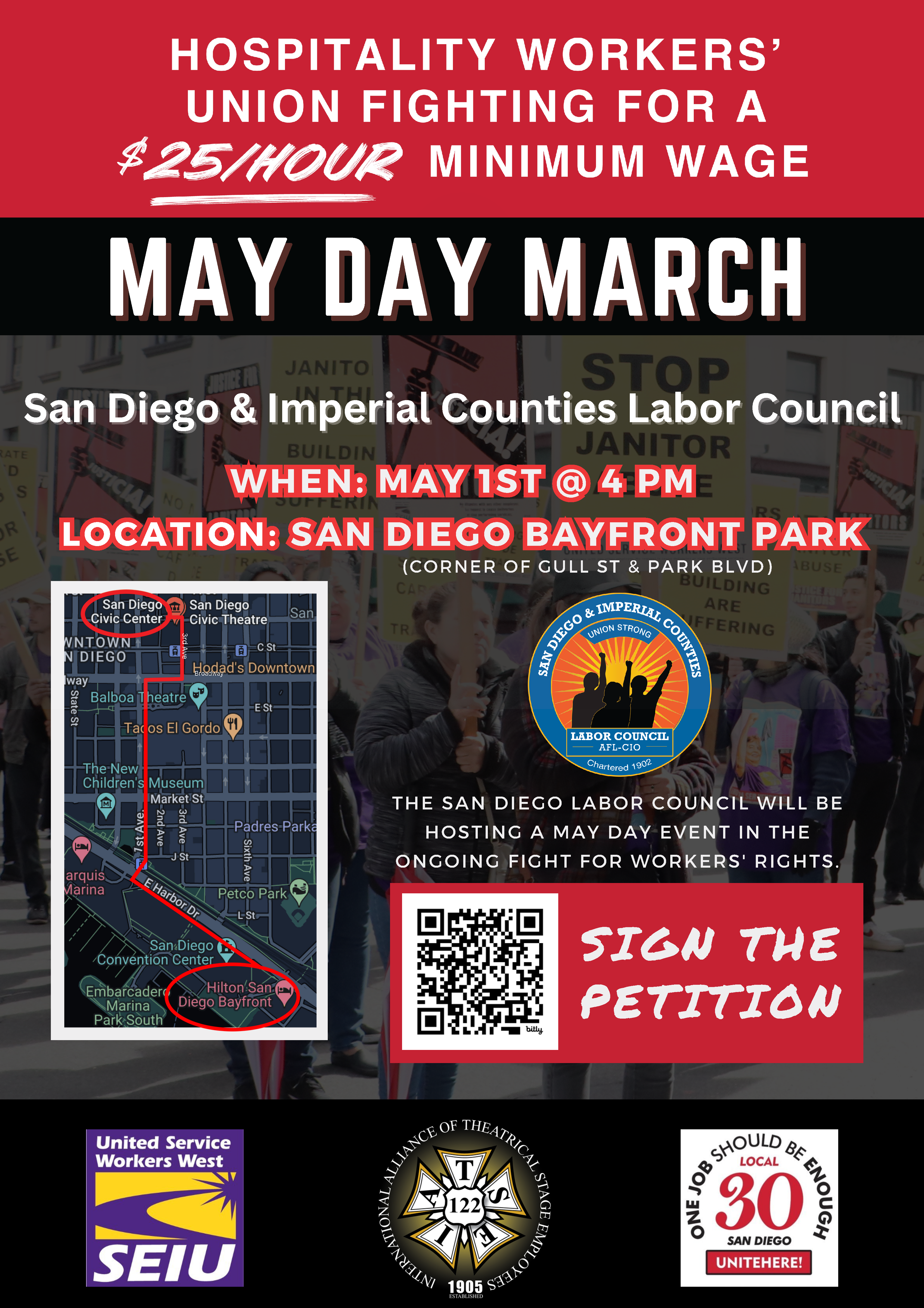 May Day Program Sample May Day March - $25/hr now! - Action Network