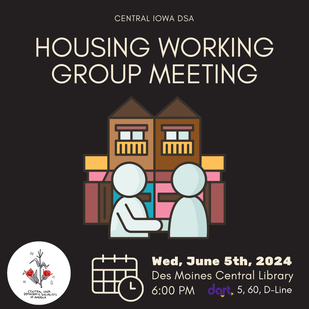 Housing Working Group Meeting Graphic