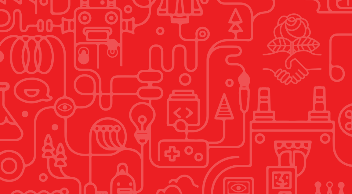 Wires and circuits around the DSA logo