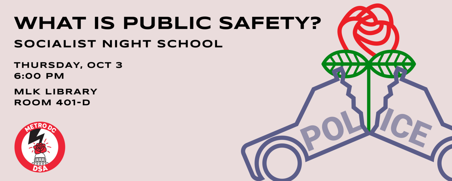What is Public Safety? Socialist Night School
