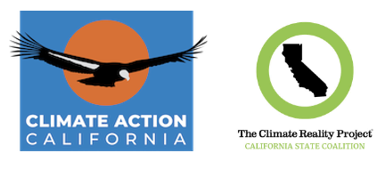Climate Action California and Climate Reality Project Logos