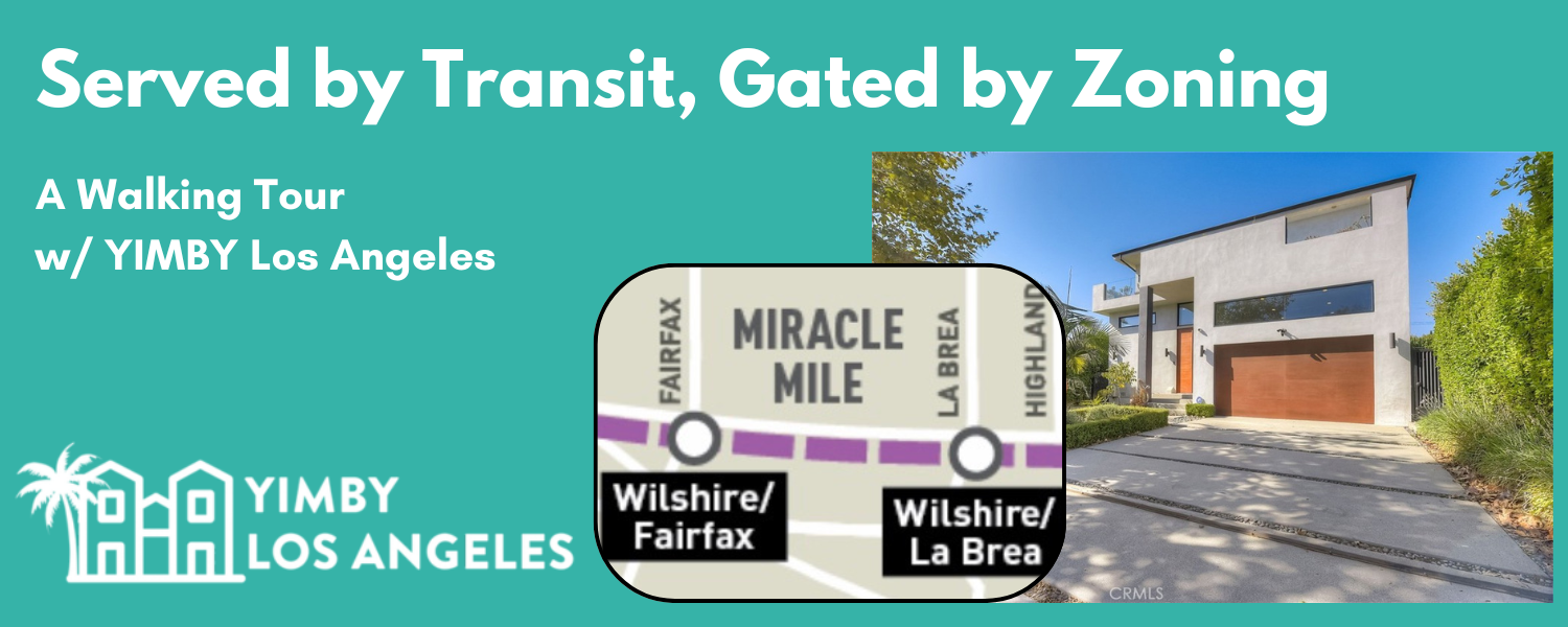 Image of transit map and McMansion