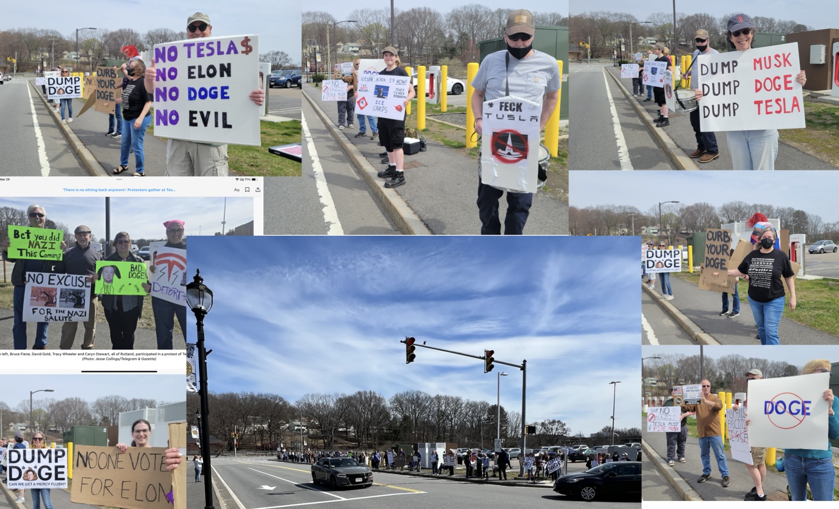 Central Mass Tesla Takedown Sat. 5/24 Auburn Mall Tesla Charging ...