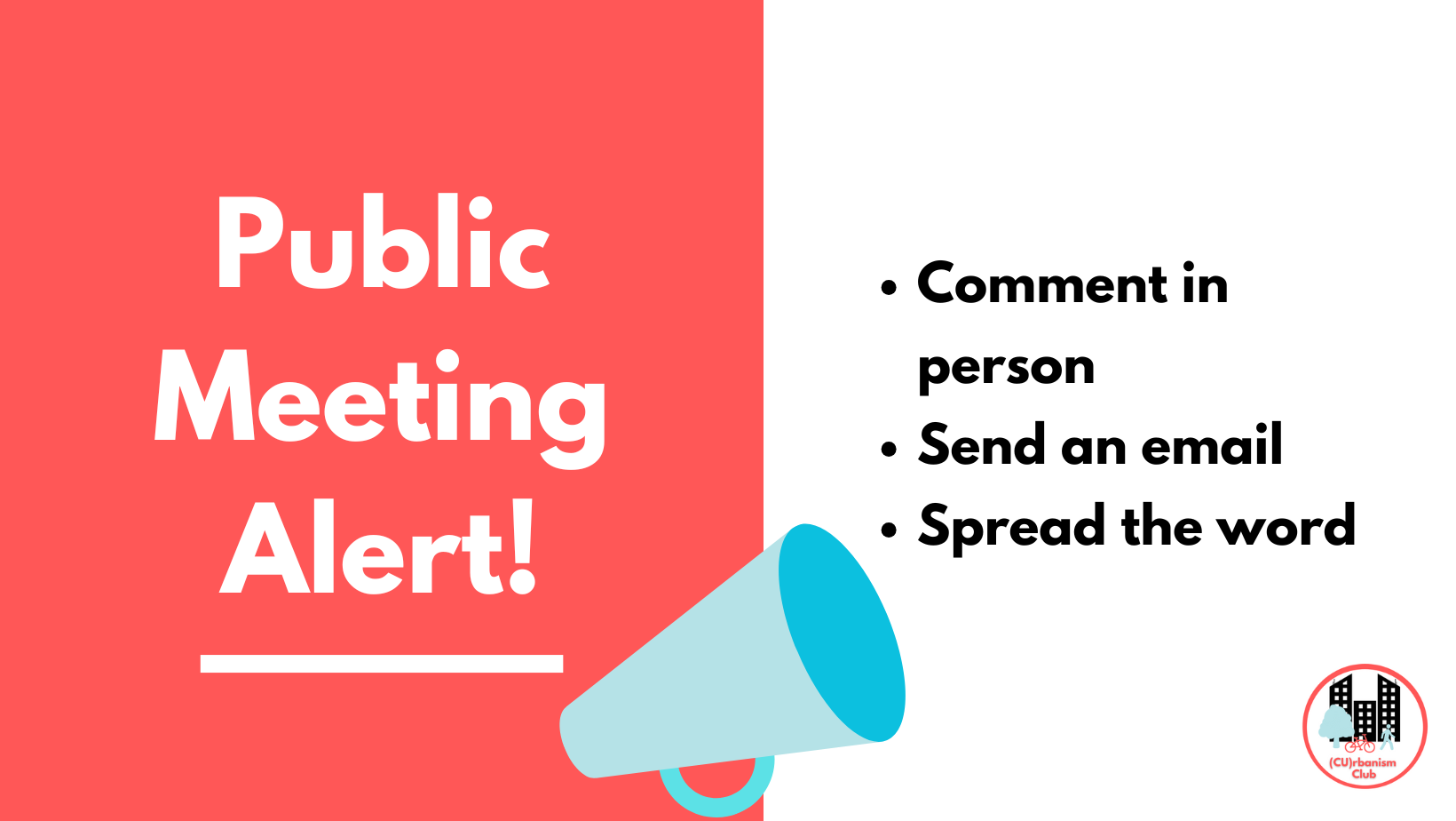 Public Meeting Graphic
