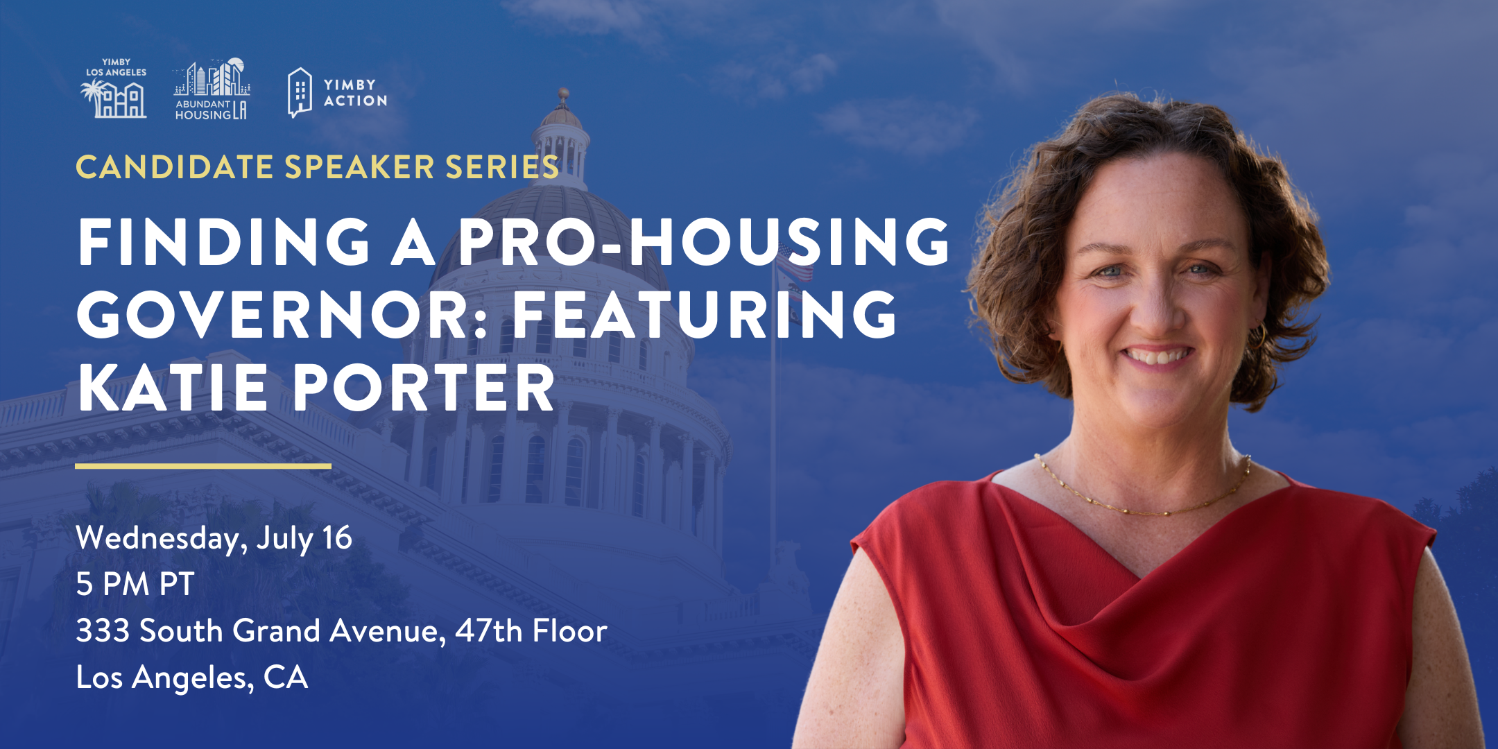 YIMBY Action Finding a Pro-Housing Governor: Featuring Katie Porter