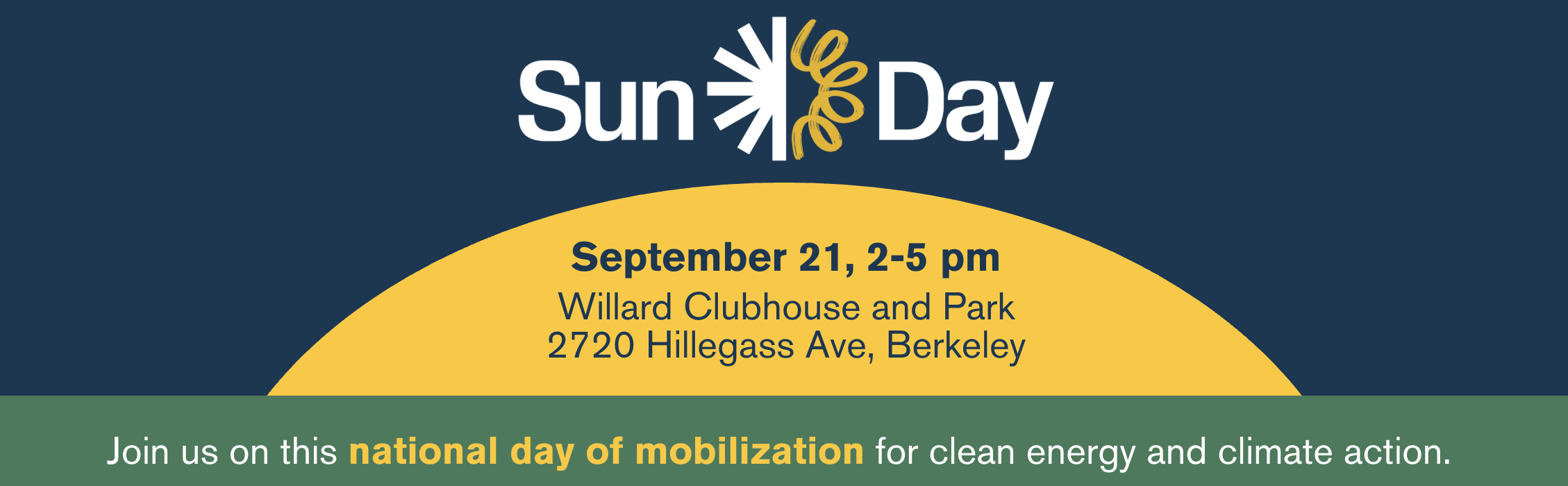 Berkeley’s First Sun Day! @ Willard Park