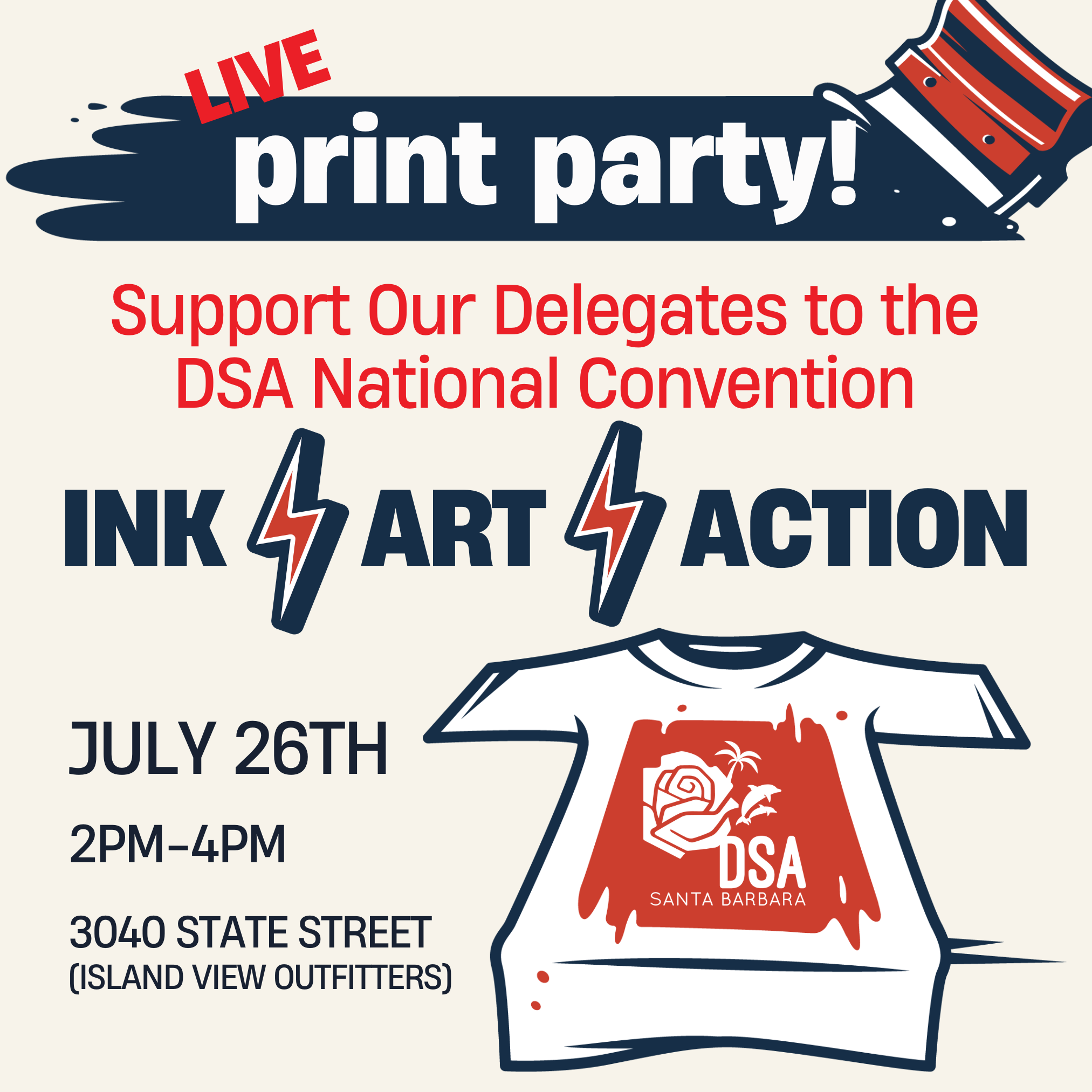 DSA-SB Print Party