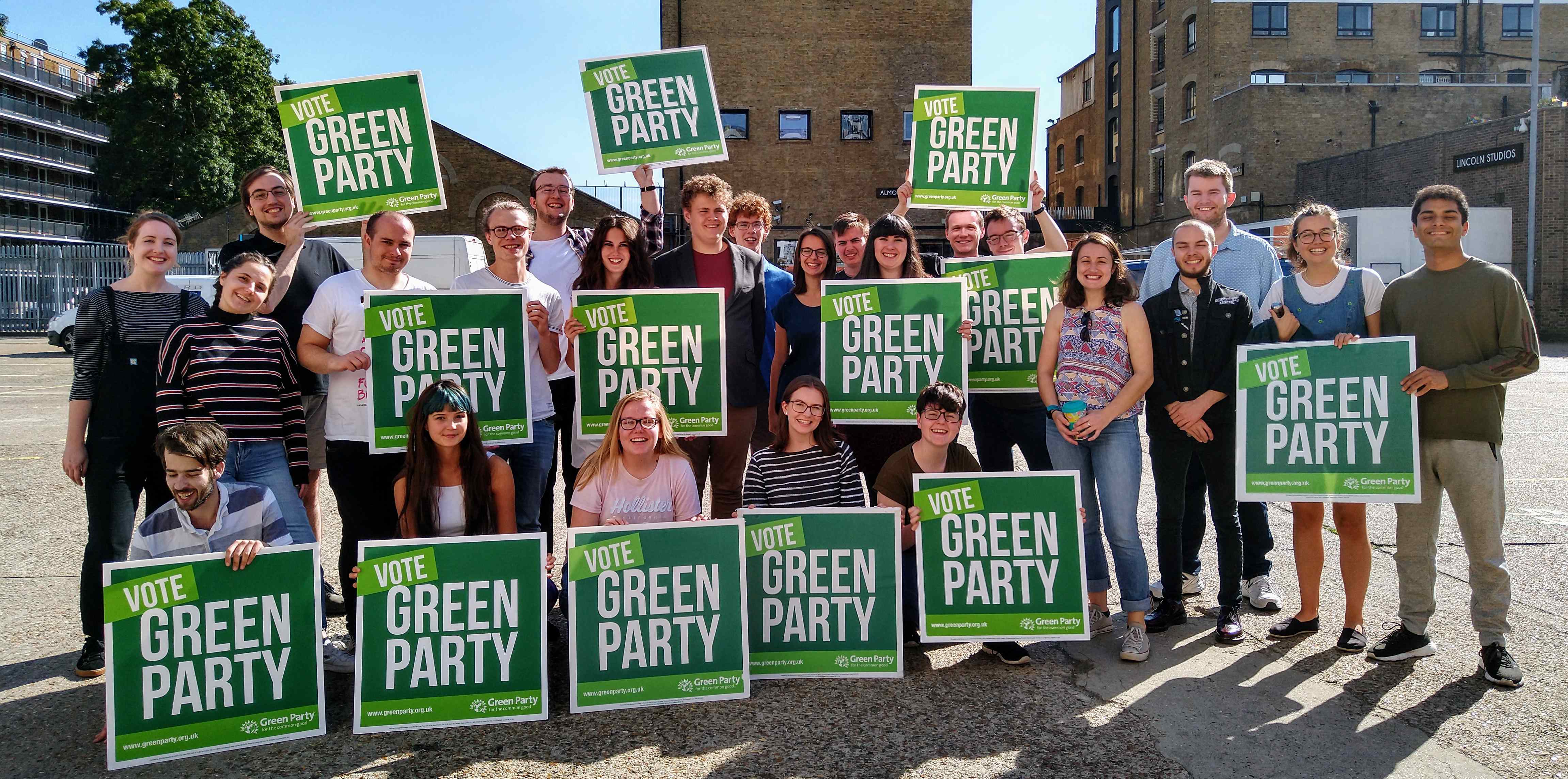 Green Mondays - delivering leaflets