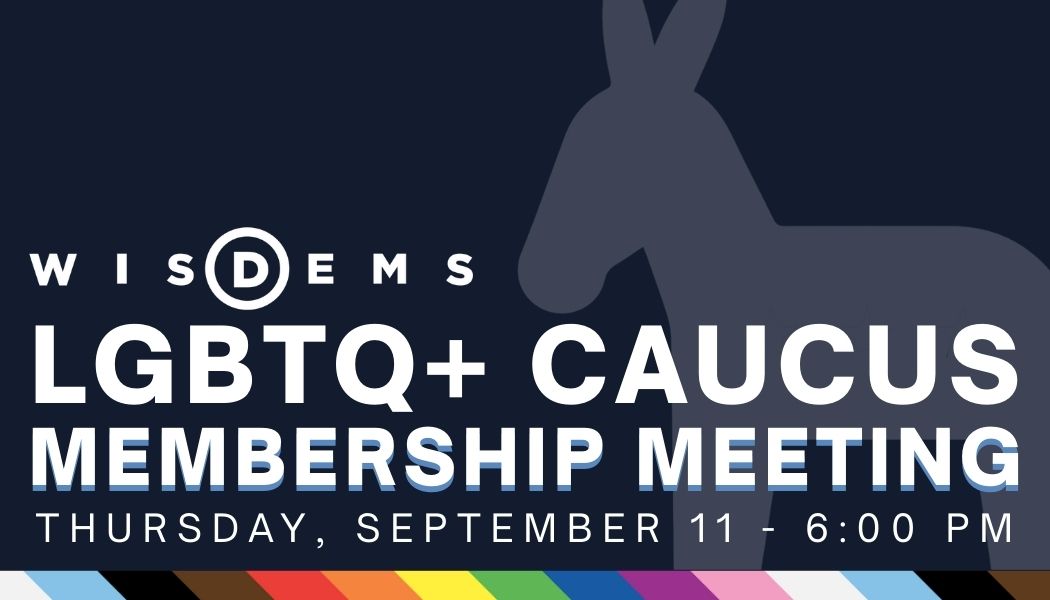 LGBTQ+ Caucus Membership Meeting on 9/11