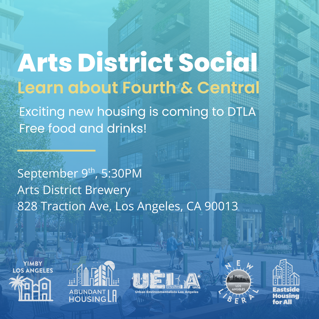 YIMBY Action Fourth and Central Social Hour