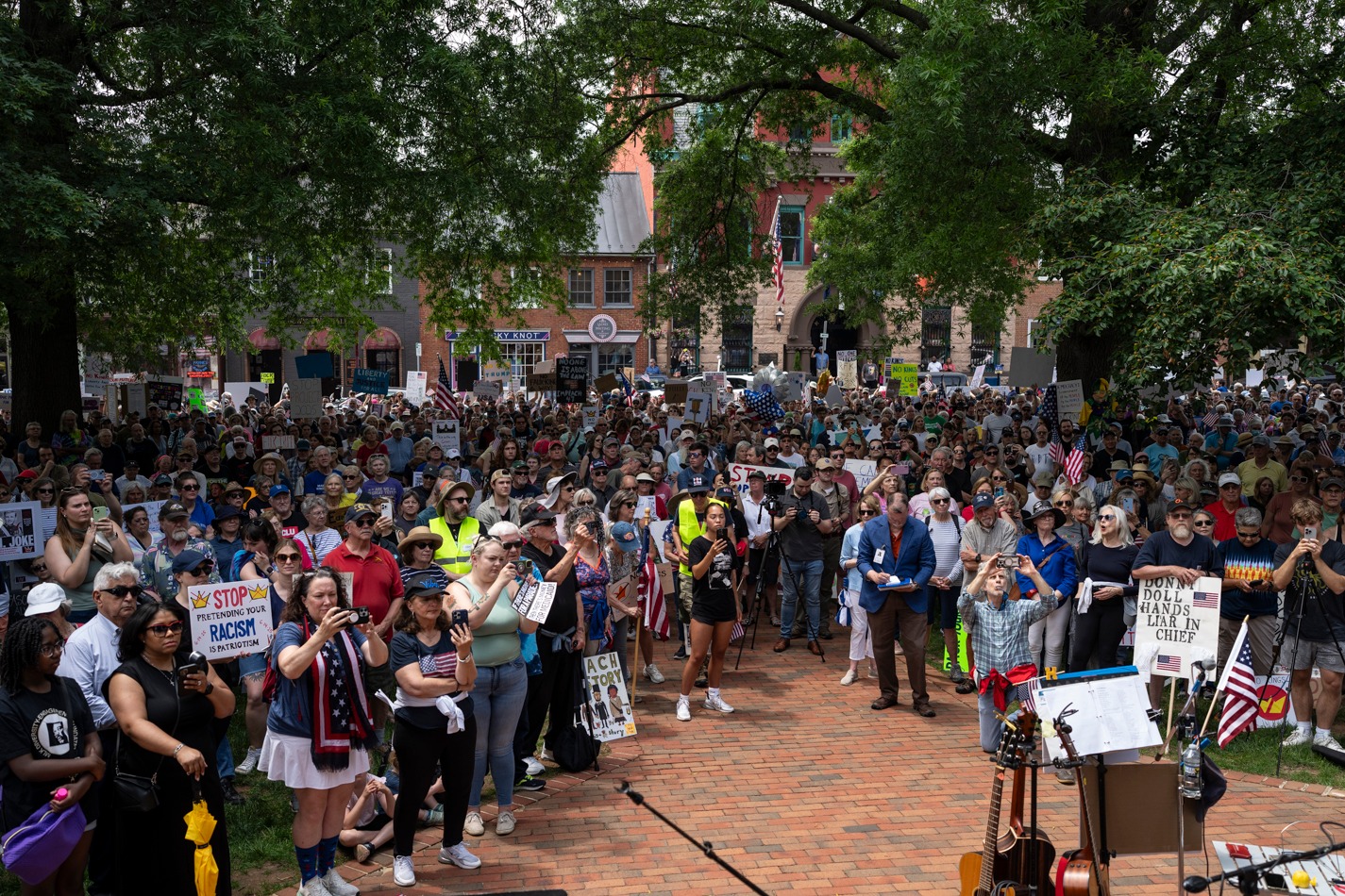 June 14 NO KINGS rally in Leesburg, VA