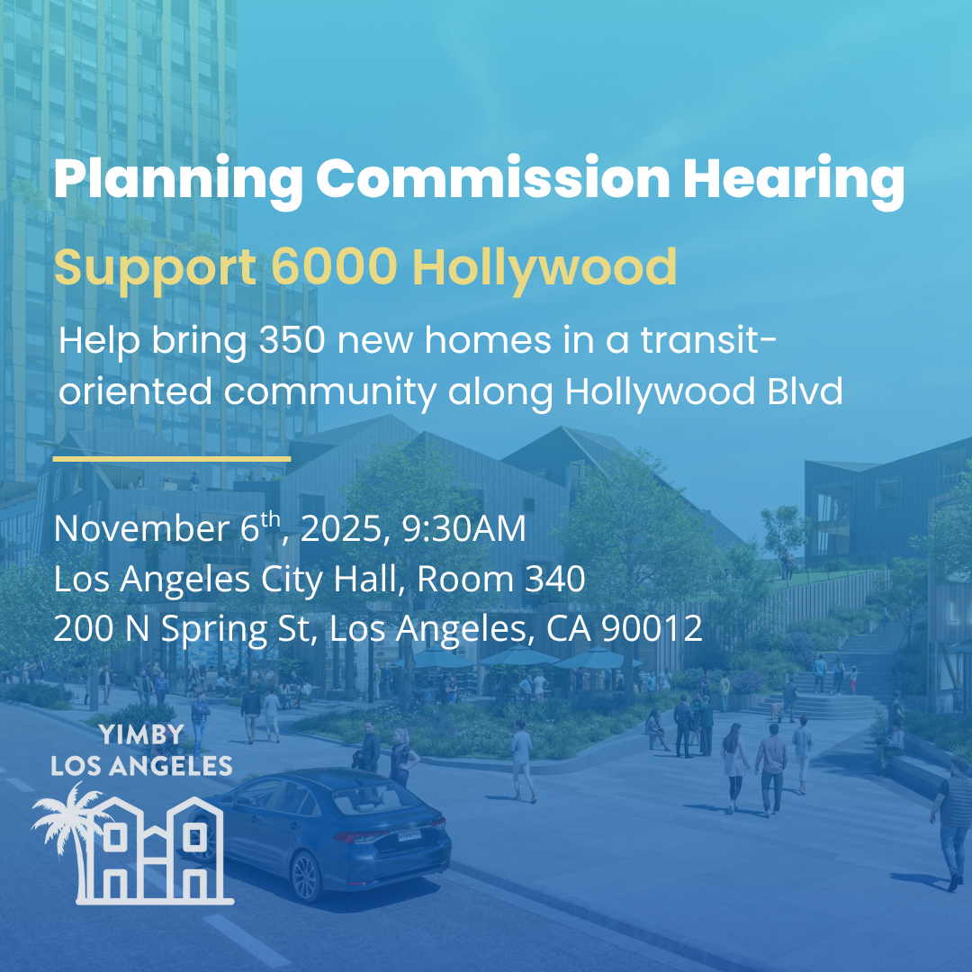 6000 Hollywood at the LA City Planning Commission