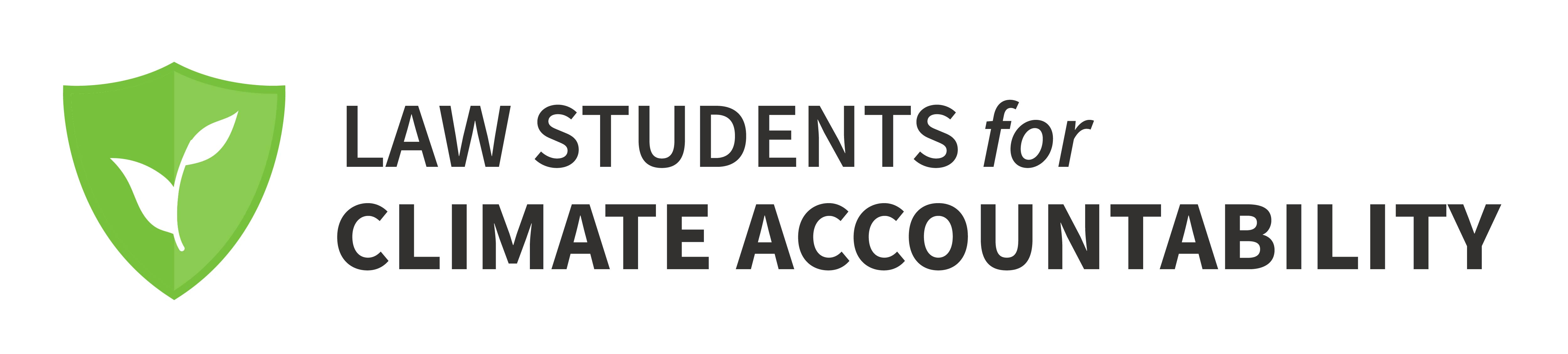 Law Students for Climate Accountability logo