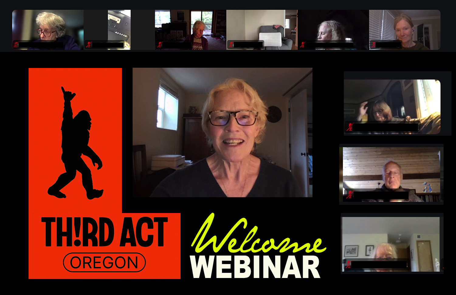 Third Act Oregon Welcome Webinar