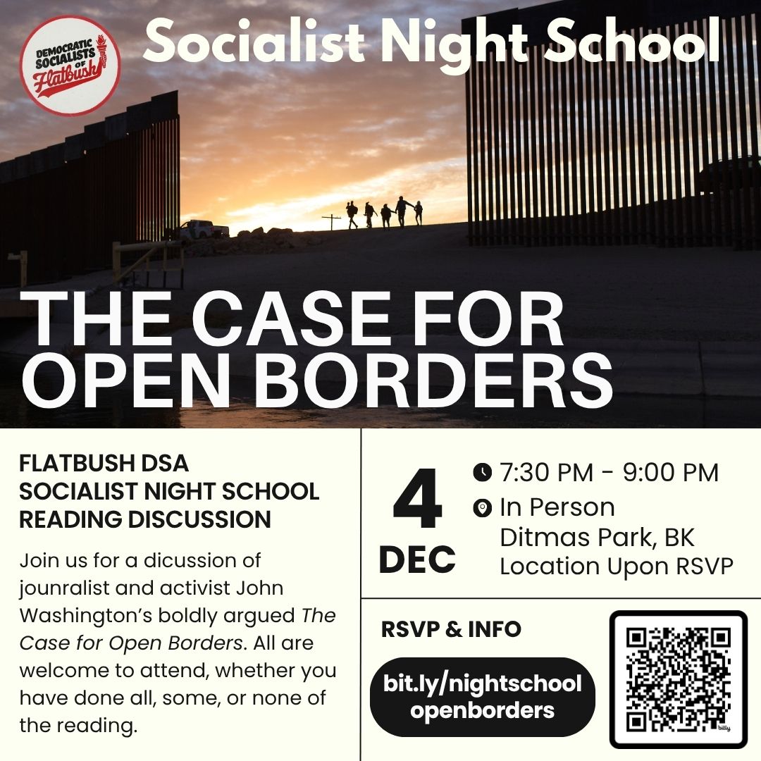 A poster for the event