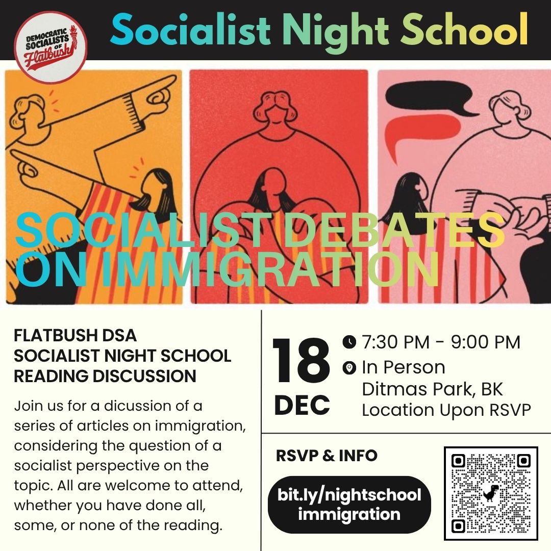 A poster for the event