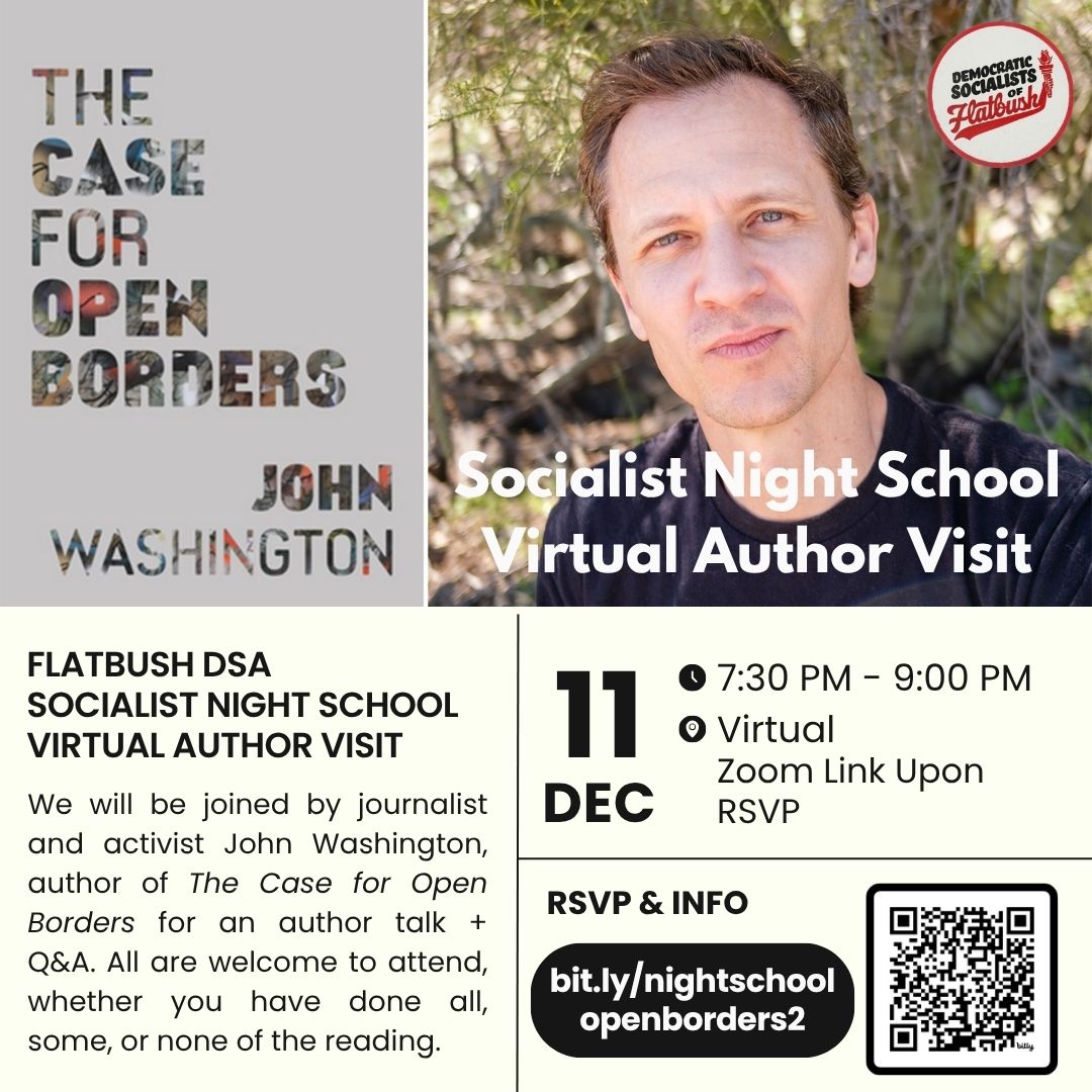 A poster for the event