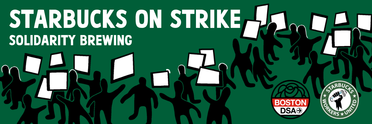 Starbucks on strike, solidarity brewing