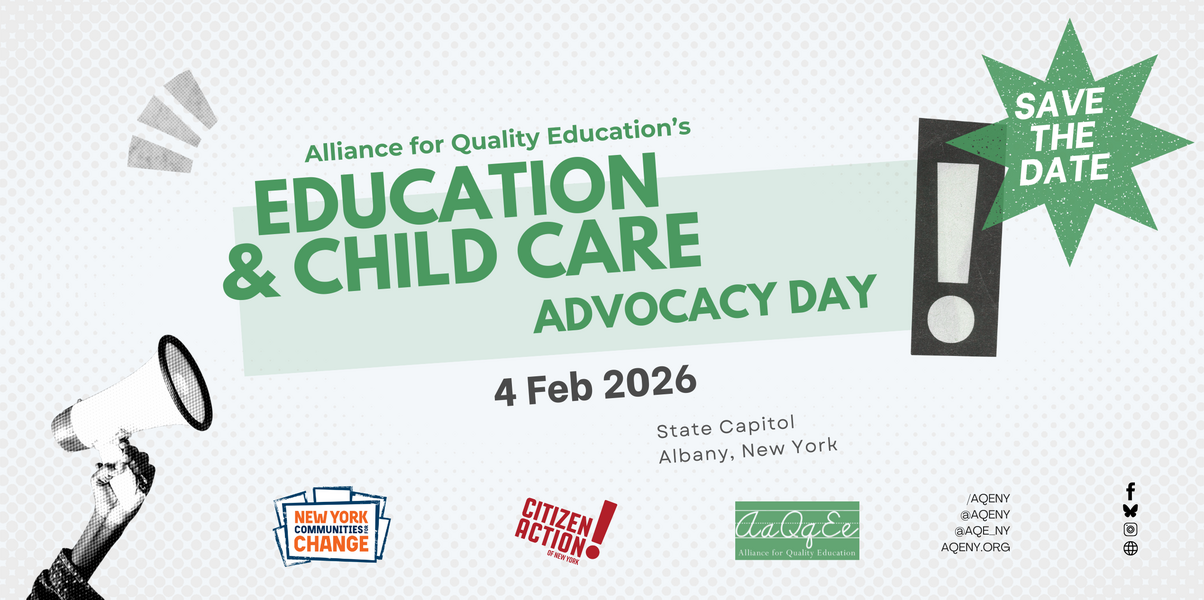 AQE Advocacy Day 2026 [in-person, leaving NYC]