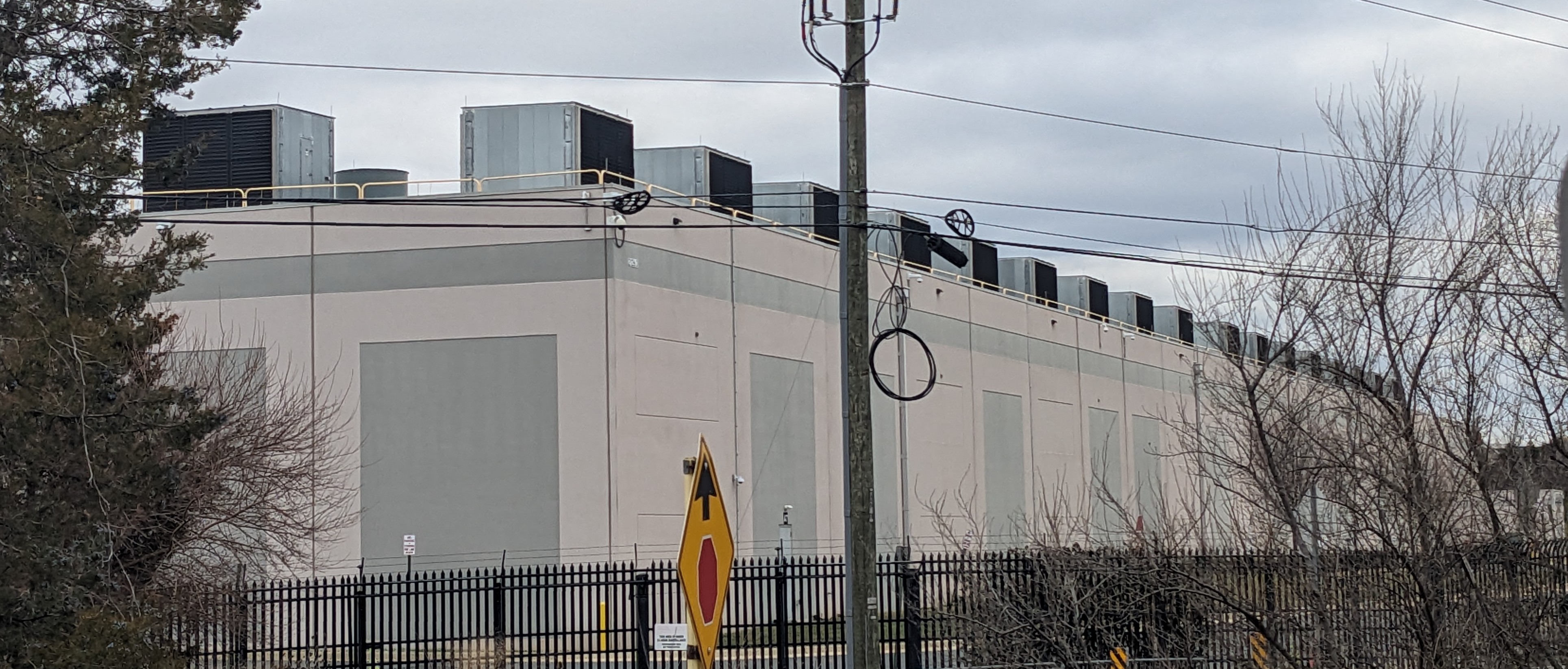 A Data Center  next to W&OD trail in Northern Virginia