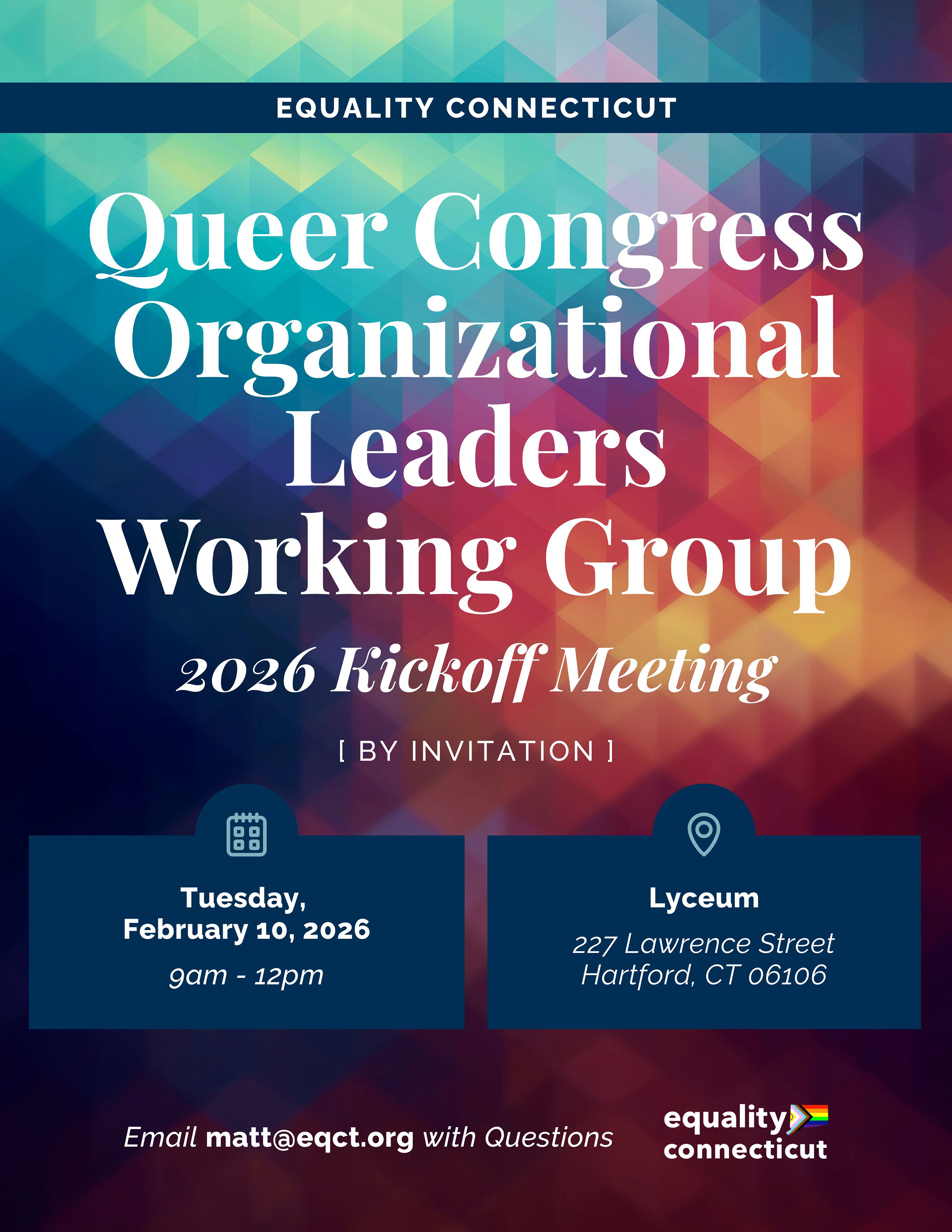 EqCT Queer Congress: LGBTQIA+ Organizational Leaders' Group - Action ...