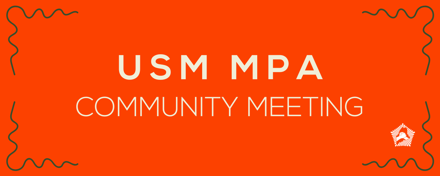 USM Community Meeting - Action Network