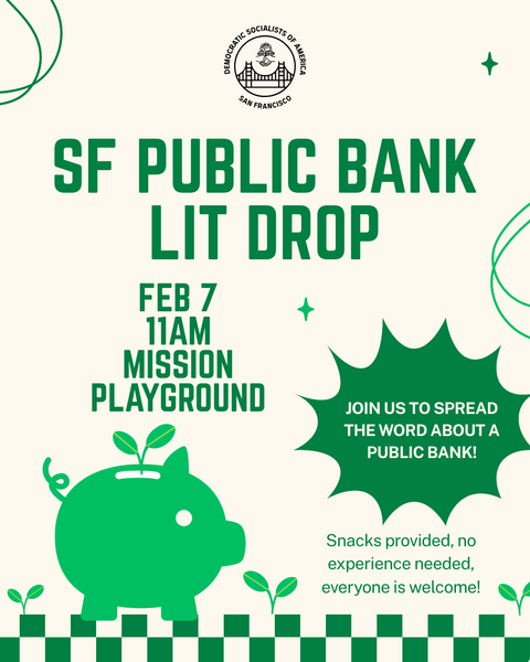 Public Bank Lit Drop - Mission - Action Network