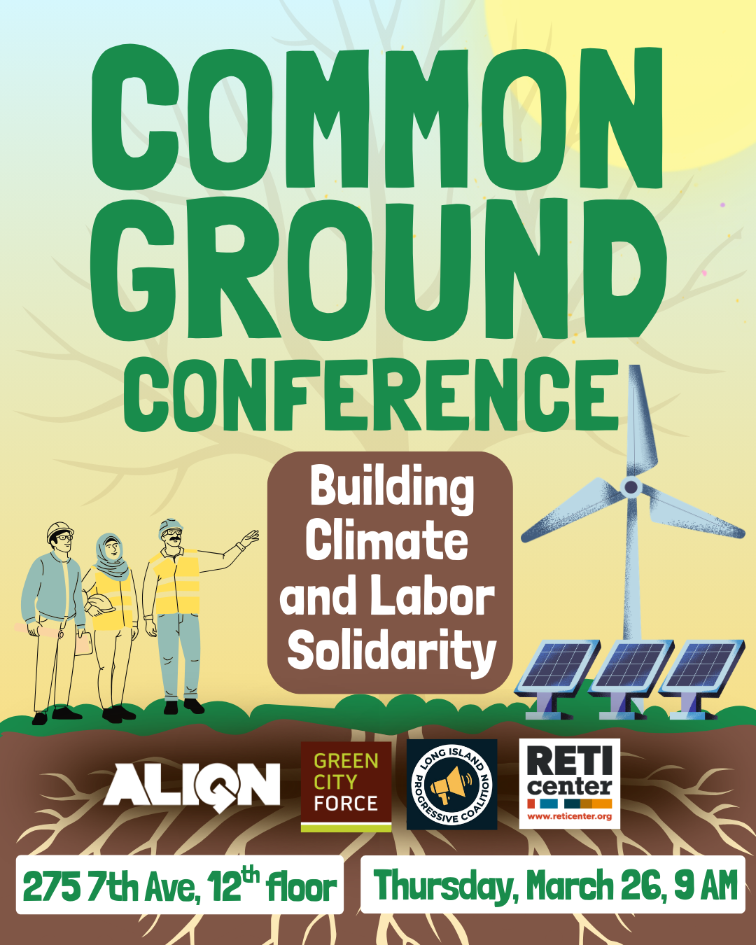 Common Ground Conference: Building Climate and Labor Solidarity ...
