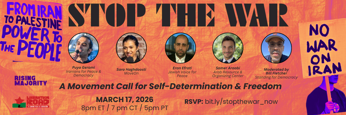 Stop the War: A Movement Call for Self-Determination and Freedom ...