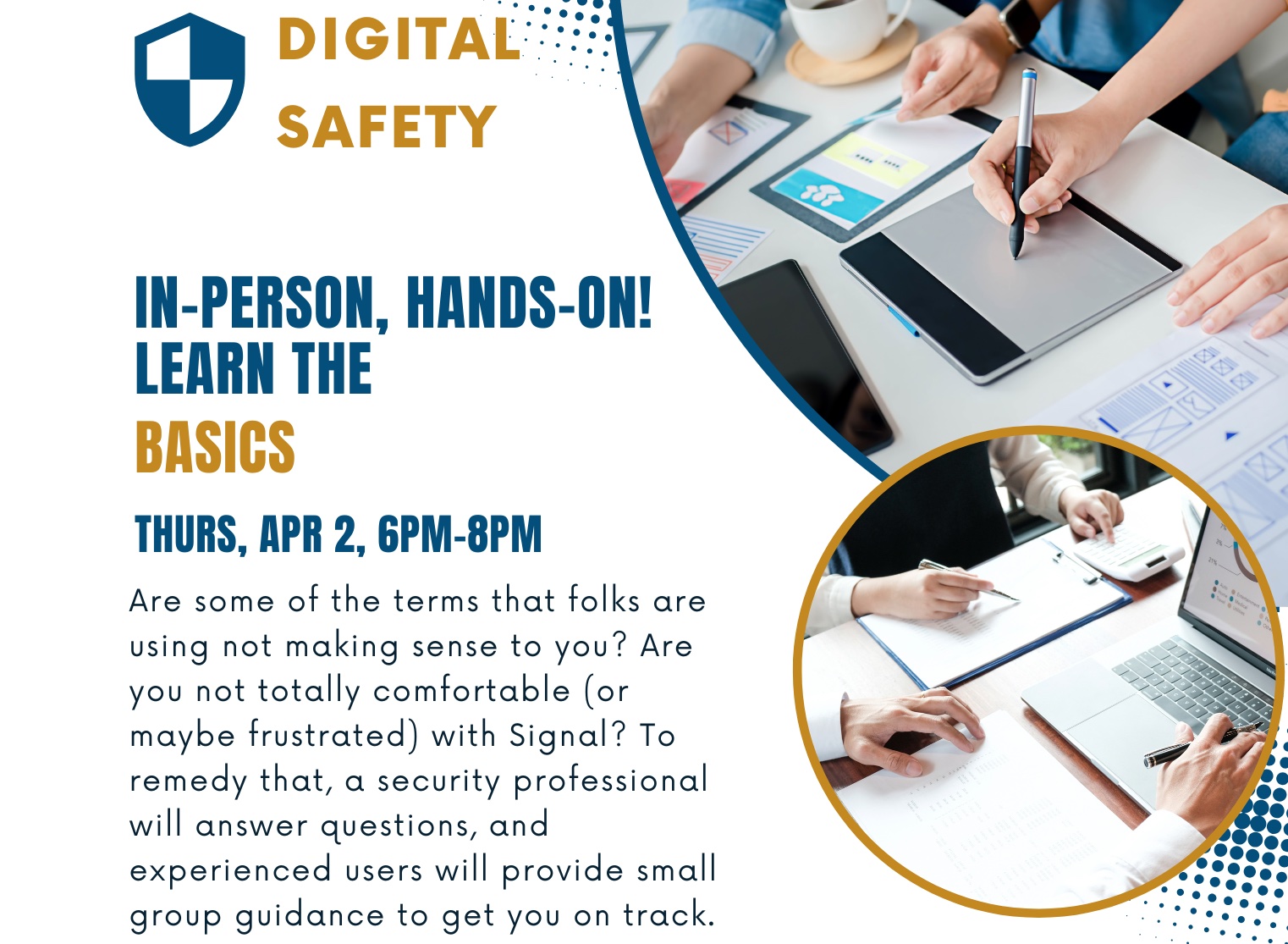 Digital Safety: Learn the Basics In-person, Hands-on! - Action Network