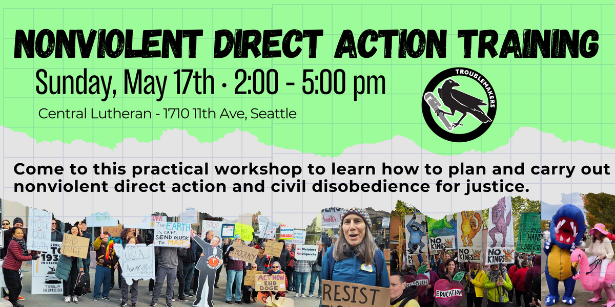 Nonviolent Direct Action Training, May 17th - Action Network