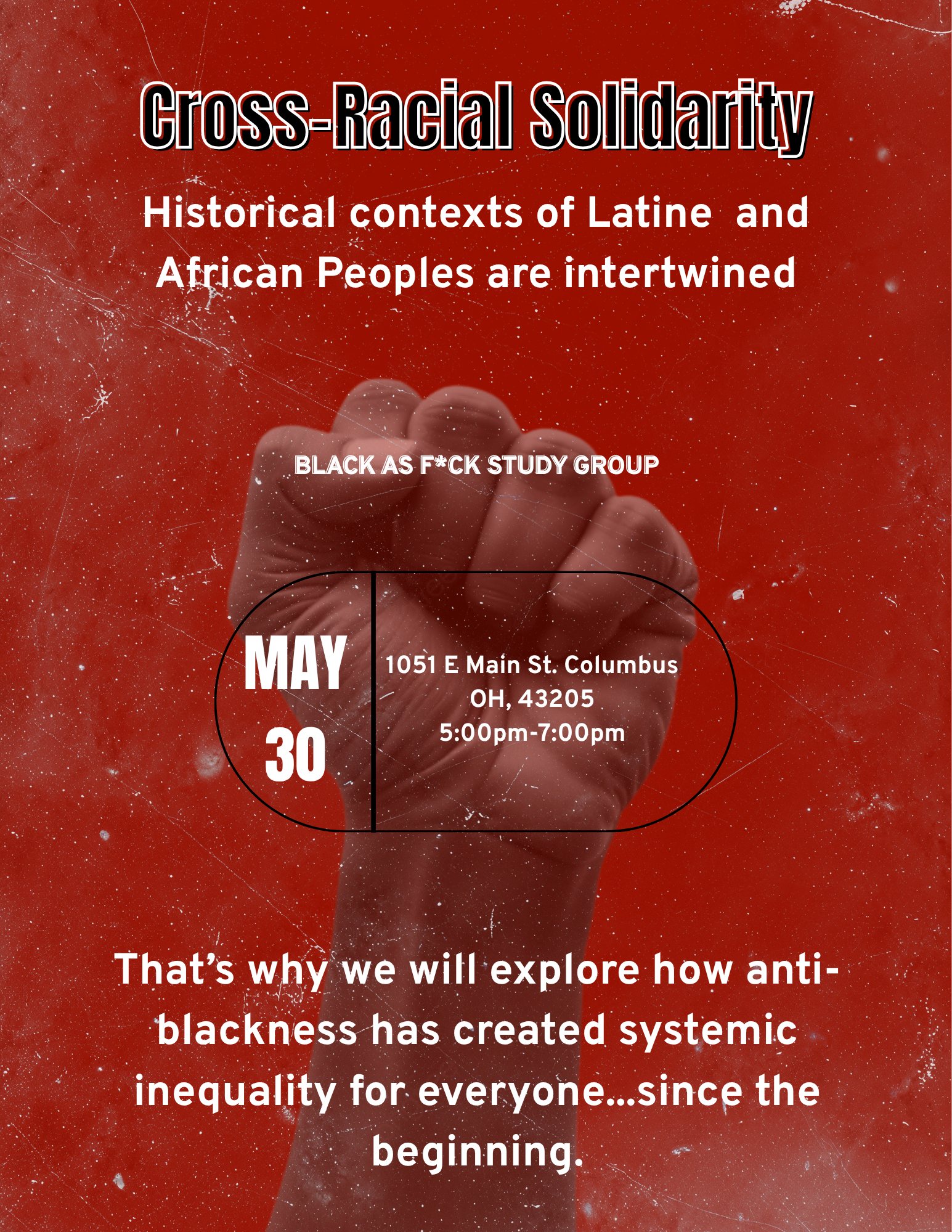 Black AF Event Flyer