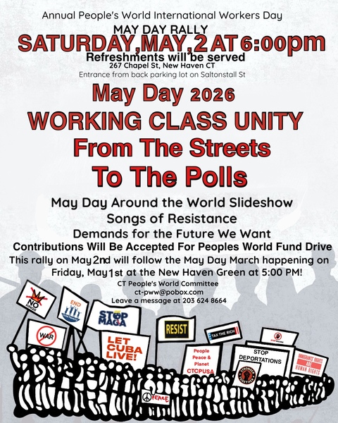 Working Class Unity WORKING CLASS UNITY: FROM THE STREETS TO THE POLLS