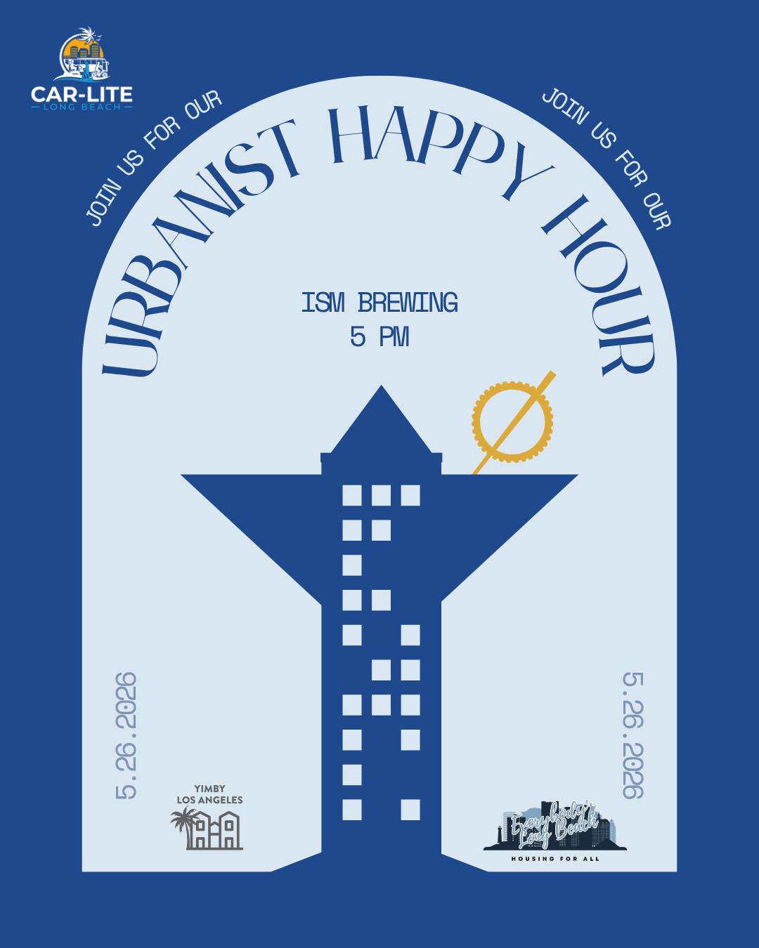 YIMBY Los Angeles and Car-Lite Long Beach Happy Hour