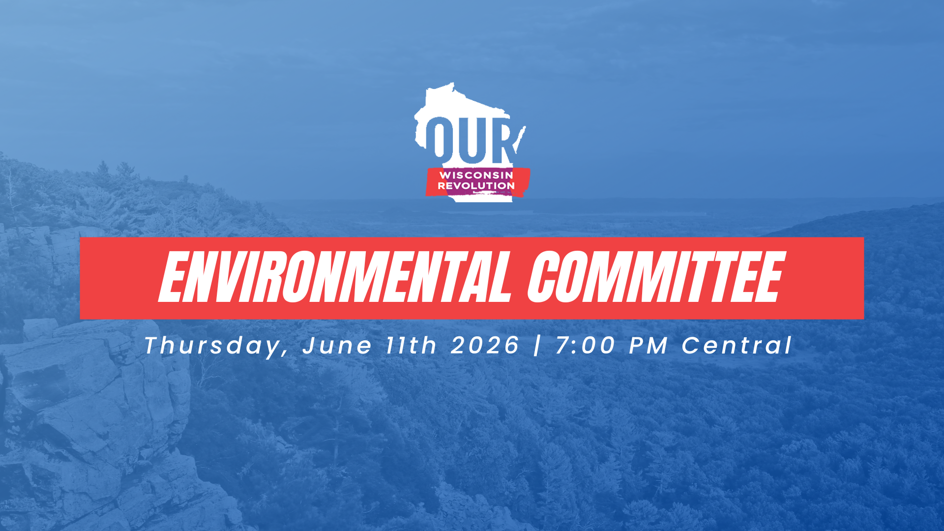 Environmental Committee Meeting Thursday, June 11th, 2026